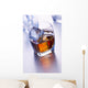 Glass of whiskey Wall Mural