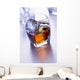 Glass of whiskey Wall Mural