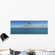 Seagull over pyramid lake;Nevada united states of america Wall Mural