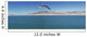 Seagull over pyramid lake;Nevada united states of america Wall Mural