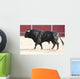 Fighting bull Wall Mural