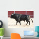 Fighting bull Wall Mural