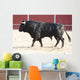 Fighting bull Wall Mural