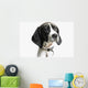 Portrait of a dog Wall Mural