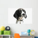 Portrait of a dog Wall Mural