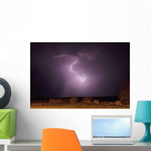 Lightning bolt Wall Mural