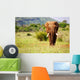 Walking Elephant Wall Mural