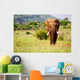 Walking Elephant Wall Mural