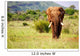 Walking Elephant Wall Mural