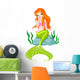 Beautiful Mermaid Wall Decal