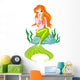 Beautiful Mermaid Wall Decal