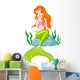 Beautiful Mermaid Wall Decal