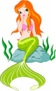 Beautiful Mermaid Wall Decal