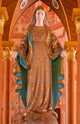 Holy Mary Statue Decorated