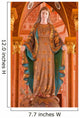 Holy Mary Statue Decorated