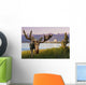 Bull Moose Standing Wall Mural