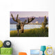 Bull Moose Standing Wall Mural