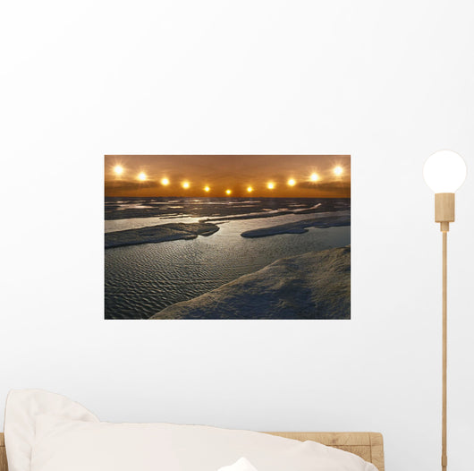 Midnight Sun Multiple Exposure Wall Decal