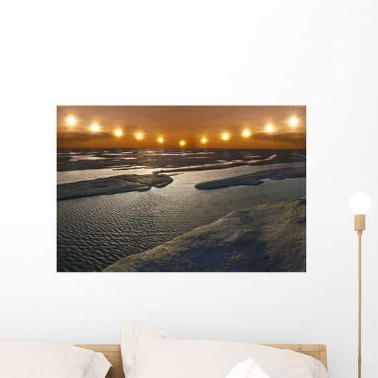 Midnight Sun Multiple Exposure Wall Decal