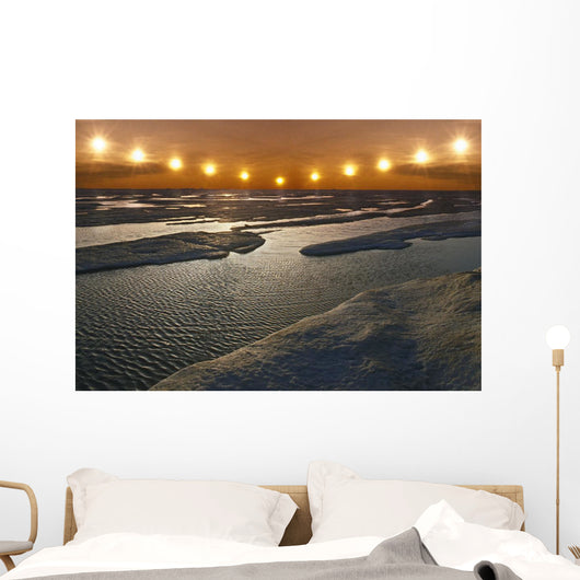 Midnight Sun Multiple Exposure Wall Decal