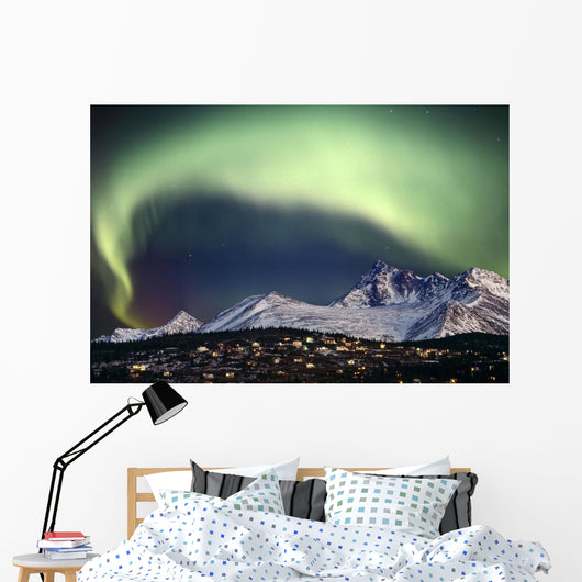 Composite Aurora Borealis Wall Decal 2