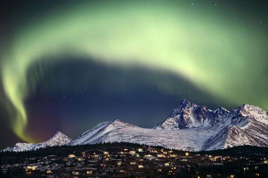 Composite Aurora Borealis Wall Decal 2
