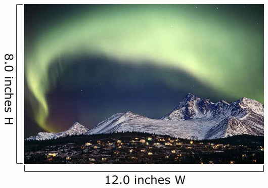 Composite Aurora Borealis Wall Decal 2