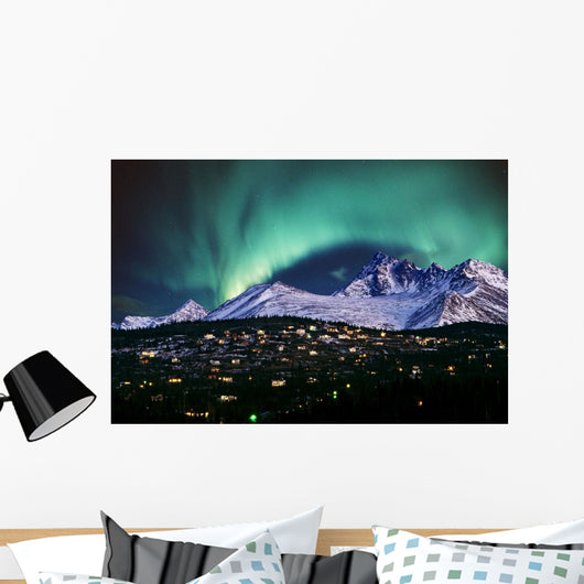 Composite Aurora Borealis Wall Decal 1