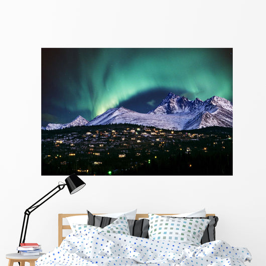 Composite Aurora Borealis Wall Decal 1