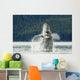Humpback Whale Breaches Near Glacier Bay National Park Wall Mural
