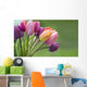 Colorful tulips in the garden Wall Mural