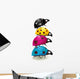Battery ladybugs Wall Decal