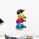 Battery ladybugs Wall Decal