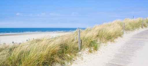 Idyllic Day North Sea Wall Decal