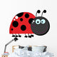 Ladybug Character Wall Decal