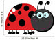 Ladybug Character Wall Decal