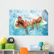Family outside Relaxing Swimming