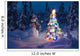 Snowman Stands Wall Decal 2