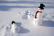 Snowmen Wall Mural