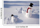 Snowmen Wall Mural