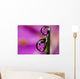 Extreme macro view of fireweed bloom magnified Wall Mural