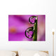 Extreme macro view of fireweed bloom magnified Wall Mural