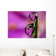 Extreme macro view of fireweed bloom magnified Wall Mural