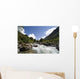 River and mountains Wall Mural