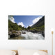 River and mountains Wall Mural