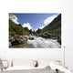 River and mountains Wall Mural