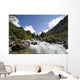 River and mountains Wall Mural