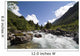 River and mountains Wall Mural