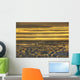 Sunrise over an ice filled bay of hudson's bay;Manitoba canada Wall Mural