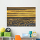 Sunrise over an ice filled bay of hudson's bay;Manitoba canada Wall Mural